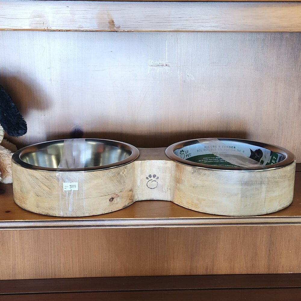 GF Pet Mango Wood Bowl Large